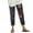 K, variant on Pants for Women Women's Plaid Print High Waist Split Hem Flare Pants Fashion Straight Leg Pants H,XL