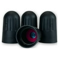 thumbnail image 2 of Rema 100 Black TPMS Valve Caps for all American Schrader TPMS type Valve Stems, 2 of 4