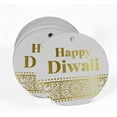 thumbnail image 2 of Inkdotpot Étiquette Joyeux Diwali en Feuille d'Or Véritable 50 Pcs, 2 of 6