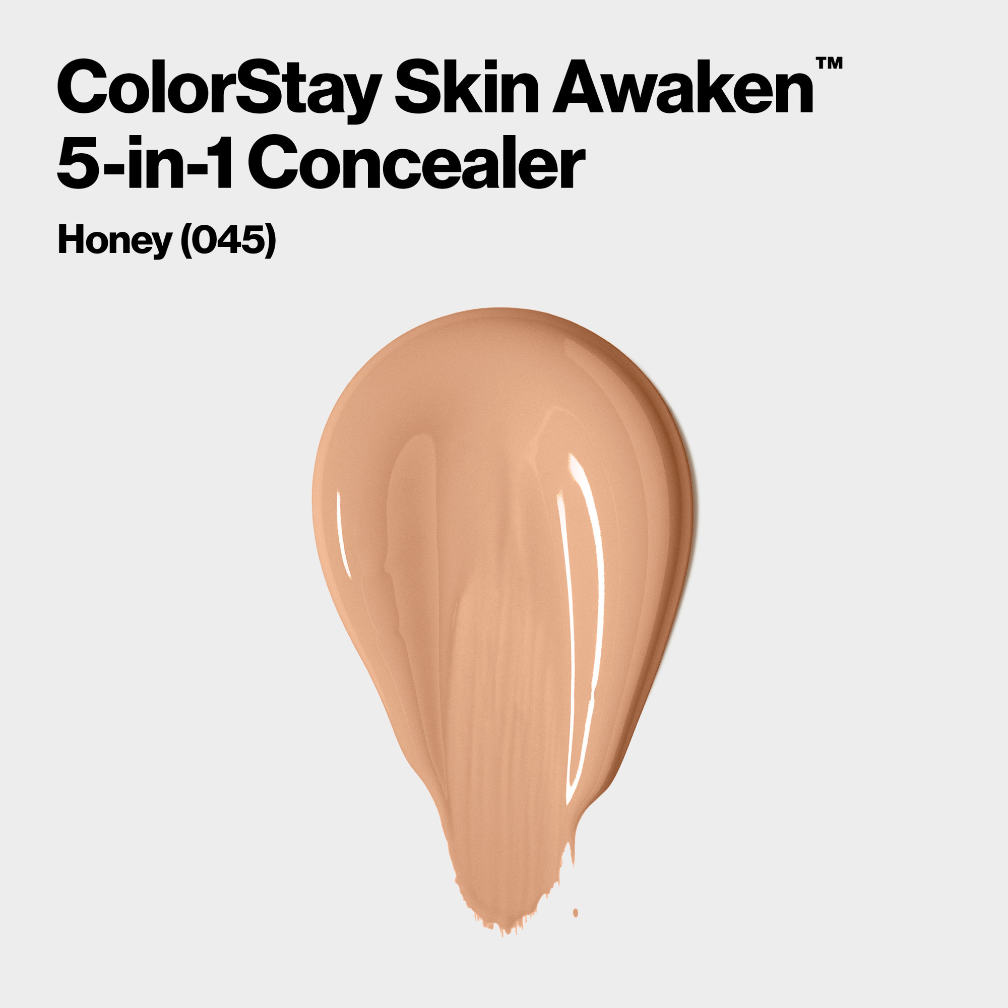 Revlon ColorStay Skin Awaken Cream Concealer Makeup, Longwear, 045 Honey, 0.27 fl oz - image 3 of 10