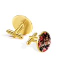 thumbnail image 3 of Leopard Elegant Dress Shirt Cufflinks Set Made of Stainless Steel for Formal Occasions, 3 of 6
