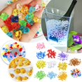 thumbnail image 6 of 50 Pcs Premium Multicolored Fake Crushed Ice Rock,Plastic Gems Jewels Acrylic Ice Rock Crystals Treasure Fake Diamonds,Plastic Ice Cubes for Toy Decoration Wedding Display Vase Fillers Crafts(Gold), 6 of 7