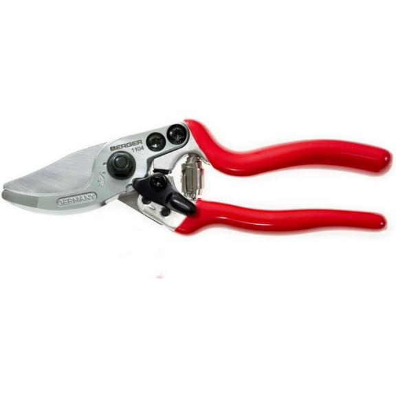 BERGER Garden Shear with Exchangeable Blades and Light-Weight Handles, Red, 22x6.5x2.5 cm