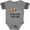 Football Heather and Smoke, variant on Inktastic Nana and Papa Love Me Baby Girl Girls Baby Bodysuit