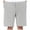Grey - hgry, variant on n:philanthropy Mens French Terry Casual Bermuda Shorts, Grey, Small