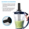 thumbnail image 3 of FONWILYO Universal Blender Tamper Stick for Kitchen Use 1Pack, 3 of 8