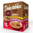 thumbnail image 3 of Delectables Non Seafood Gravy Chicken, Chicken & Turkey 12pk Lickable Cat Treats, 3 of 7