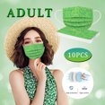 thumbnail image 1 of Mascarilla desechable con estampado botánico de moda para adultos Mascarilla transpirable protectora Wmkox8yii hjk6779, 1 of 1
