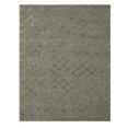 thumbnail image 1 of EORC T141DG9X12 9 x 12 ft. Hand Woven Wool & Viscose Marakesh Transitional Trellis Rug, Grey - Rectangle, 1 of 5
