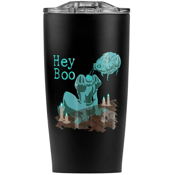 Hey Boo Victorian Headless Ghost Woman Stainless Steel 20 oz Travel Tumbler, Vacuum Insulated & Double Wall with Leakproof Sliding Lid | Great for Coffee/Hot Drinks and Cold Beverages