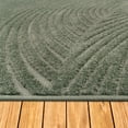 thumbnail image 3 of Paco Home Modern Area Rug Minimalist Design with Curved Line Pattern in Green - 5'3" x 7'7" (5'x7'), 3 of 6