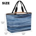 thumbnail image 6 of Navy Blue Ombre Beach Bag for Women, Large Breathable Mesh Beach Tote Bag, Vintage Shabby Blue Abstract Art Sandproof Lightweight Travel Bags for Vacation Picnic Swimming Pool 15.7"x15.7"x9.1", 6 of 9