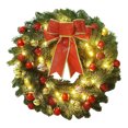 thumbnail image 1 of Navidad Con Cadena De Luces Led, Guirnalda Colgante De Navidad Artificial, Adorno De Pared, Año Nuevo, Casa, Tienda, Puerta, Suministros Para Árboles De Fiesta Methold HA042019-01, 1 of 6