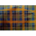 thumbnail image 4 of oneOone Cotton Silk Blue Fabric Madras Check Sewing Fabric By The Yard Printed Diy Clothing Sewing Supplies 42 Inch Wide, 4 of 4