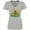 AC-Heather Grey, variant on Inktastic Grandma Camp with Camping Animals Women's V-Neck T-Shirt