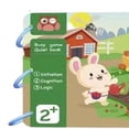 thumbnail image 4 of Libro educativo Montessori Juguetes Desarrollo Habilidades básicas Juguete Educativo Sensorial para 1-3 os niñas pequeños 30 páginas Hugo libro educativo, 4 of 5