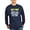 Navy, variant on - Hey Ref Check Your Phone Long Sleeve T Shirt - Long Sleeve Dark T-Shirt