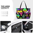 thumbnail image 3 of Easygdp Bright Mushrooms Bolsa de Viaje de Playa de Gran Capacidad, Bolsa Tote Perfecta para la Playa, Escapadas de Fin de Semana y Viajes, 3 of 7