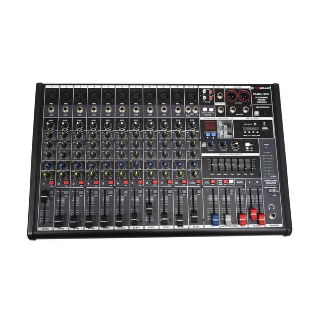 Mezcladora PROSOUND PAMX-12FX 12 Canales Bluetooth Usb