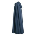 thumbnail image 3 of Hvyesh Adult Renaissance Cloak Medieval Hood Halloween Cape Cosplay Wizard Witch Cloak, 3 of 3