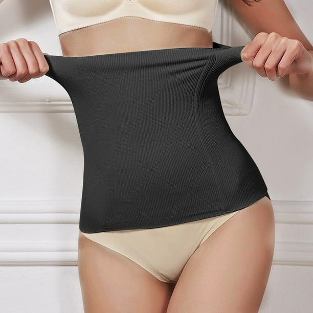 nsendm Female Underwear Adult Thigh Girdles for Women Womens Postpartum  Abdominal Belt Girdle Body Shaping Belt Seamless Abdominal Express  Body(Black