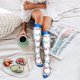 thumbnail image 3 of 6 Pack Copper Compression Socks For Women And Men Circulation-best Support For Medical, Running,nursing,athletic, 3 of 4