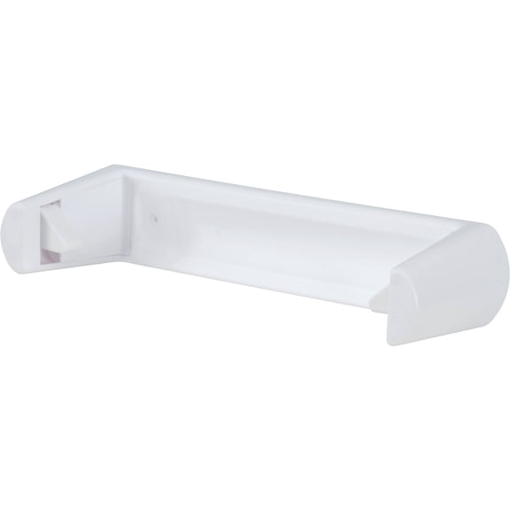 Mainstays Plastic Wall-Mounted Paper Towel Holder, White