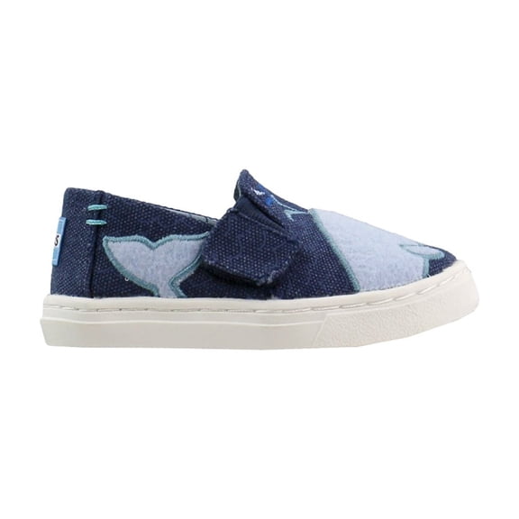 TOMS Girls Luca Slip On Athletic Sneakers Casual Shoes