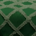 thumbnail image 4 of D.N.G. BEDDINGS 3 Piece Luxury Two Tone Diamond Ruffle Pattern Comforter Set Premium Super Soft, All Season 800 Thread Count, 100% Egyptian Cotton, Super King Size Green-Moss Color, 4 of 4