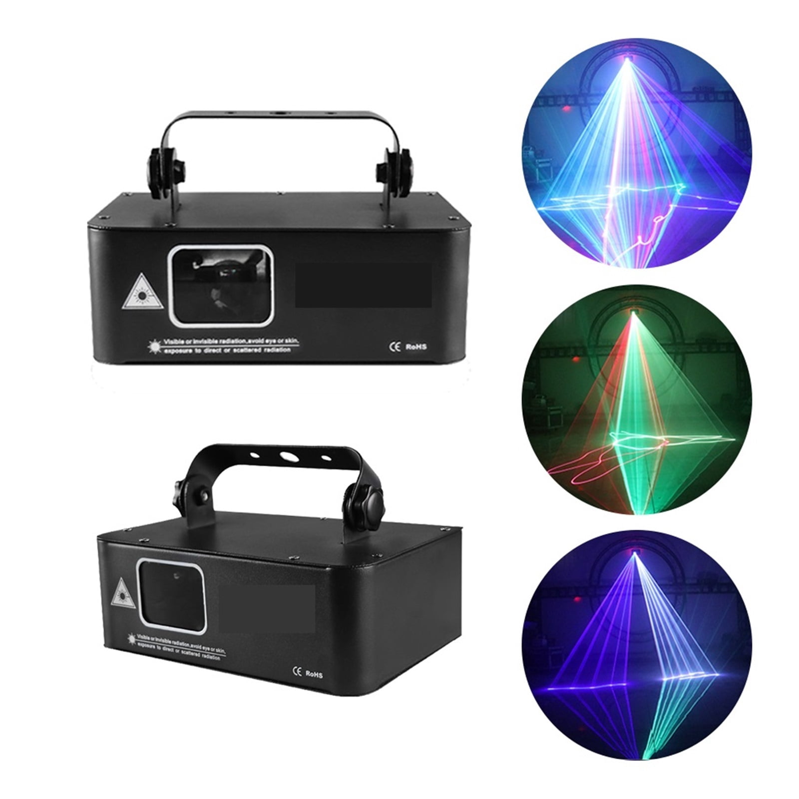 2 In 1 500MW LED Stage Wash Light Dj Light RGB Animation Light KTV Disco Stage Lighting For Wedding Church Stage Lighting