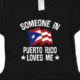 thumbnail image 4 of Inktastic Someone in Puerto Rico Loves Me Girls Baby Dress, 4 of 5