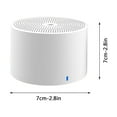 thumbnail image 3 of Altavoz Bluetooth, mini sistema de sonido portátil inalámbrico, subwoofer para el hogar, sistema de sonido portátil para exteriores de alto volumen, auriculares Bluetooth, 3 of 7