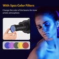 thumbnail image 4 of Yajisi Optical Conical Snoot Bowens Mount Flash Projector Attachment Spotlight Photography Light Modifier with 5 Color Filters 10 Graphics Cards EU Plug (8.66 in / 22 cm), 4 of 9