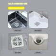 ESASSALY Mesh Shower Drain Cover, Flat Disposable Bathtub Drain Hair