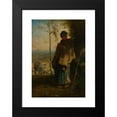thumbnail image 2 of Jean-François Millet 11x14 Black Modern Framed Museum Art Print Titled - The Little Shepherdess (1868-72), 2 of 5
