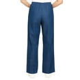 thumbnail image 5 of Alfred Dunner Womens Petite Solid Medium Pant, 5 of 6