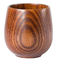 Wooden Tea Cups Natural Solid Wooden Fall Coffee Mug Enhanced Scent Experience Drinking Cups Ideal for Whiksy Milk Juice Gift for Parents 10oz