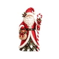thumbnail image 7 of Christmas Tabletop Santa Statue, Decorative Holiday Figurine for Mantel, Shelf and Indoor Winter Home Decor, 7 of 7