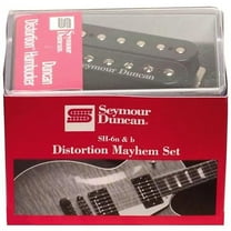 Seymour Duncan SH-6 Mayhem Humbucker Pickup Set - Black