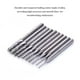 thumbnail image 4 of Riwesomey Fresa de 10 pack/lote para trabajo de madera, fresa de extremo de fresado de maíz PCB duradera y de alta precisión Herramientas eléctricas, 4 of 6