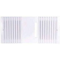 CA-90 Ductless Exhaust Fan, Louver/Grill, White