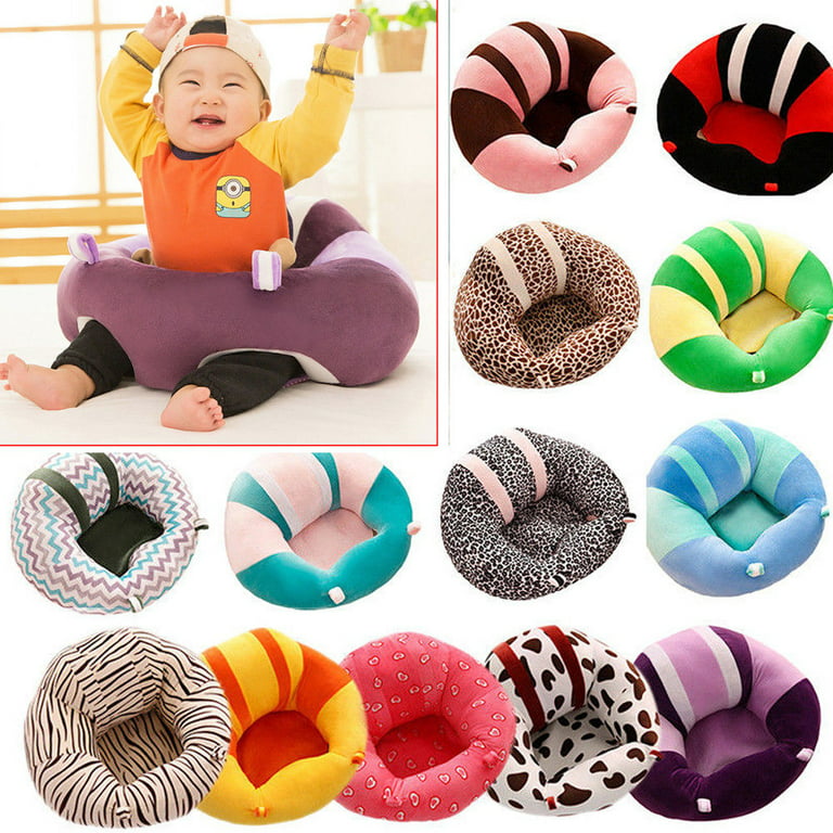 Baby Support Seat Sit Up Soft Chair Cushion Sofa Plush Pillow Kids Toy Bean  Bag