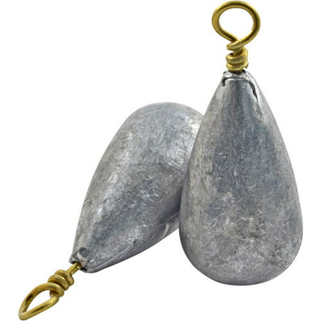 SouthBend Dipsey Bass Casting FDS10 Fishing Sinkers 1/8 Oz/Size 10 ...