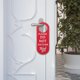 thumbnail image 3 of Double Sided Do Not Disturb Sign Board Hotel Doorknob Hanger Hanging Sign Double Sided Sign, 3 of 4