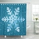 thumbnail image 1 of Cortinas de Ducha ABPHQTO Copo de Nieve Abstracto 3D 165x180 cm, 1 of 2