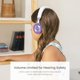 thumbnail image 2 of Puro Sound Labs JuniorJam Plus Auriculares con limitación de volumen para niños, audio más seguro para proteger la audición - Auriculares Bluetooth ajustables para tabletas, teléfonos inteligentes, PC, 2 of 5