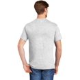 thumbnail image 3 of Hanes TAGLESS Men`s Pocket T-Shirt, XL, Ash, 3 of 7