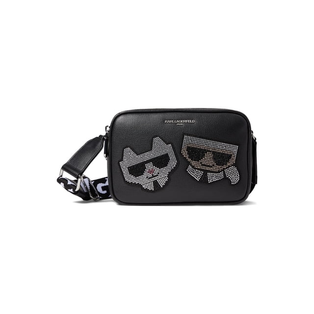 Bolso Cruzado KARL LAGERFELD Maybelle Choupette Negro