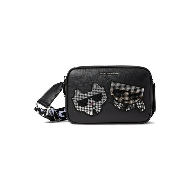 Bolso Cruzado KARL LAGERFELD Maybelle Choupette Negro