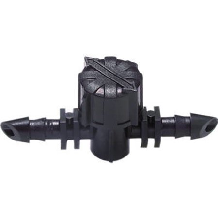 2PC Raindrip R612CT 1/4 Inch Double Barbed Valve
